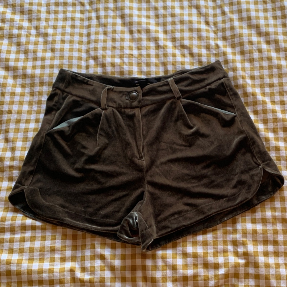 Mango green Women's Shorts
